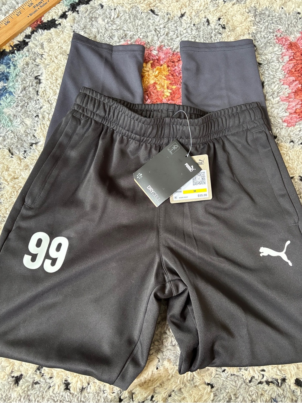 Puma Drycell pull on pants youth medium